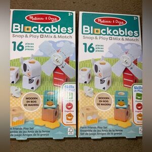 Melissa and Doug blockables